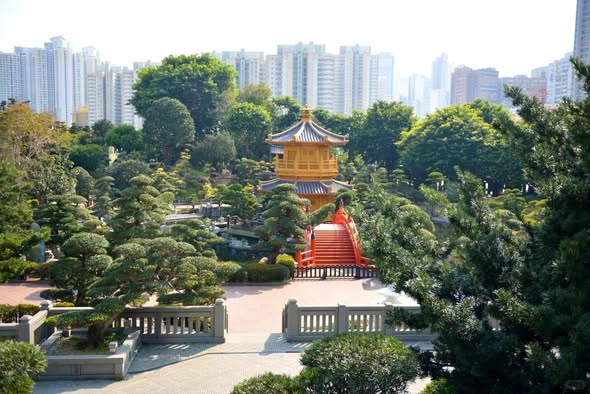 Vườn Nam Liên: Biểu Tượng Kiến Trúc Nhà Đường Tại Hồng Kông