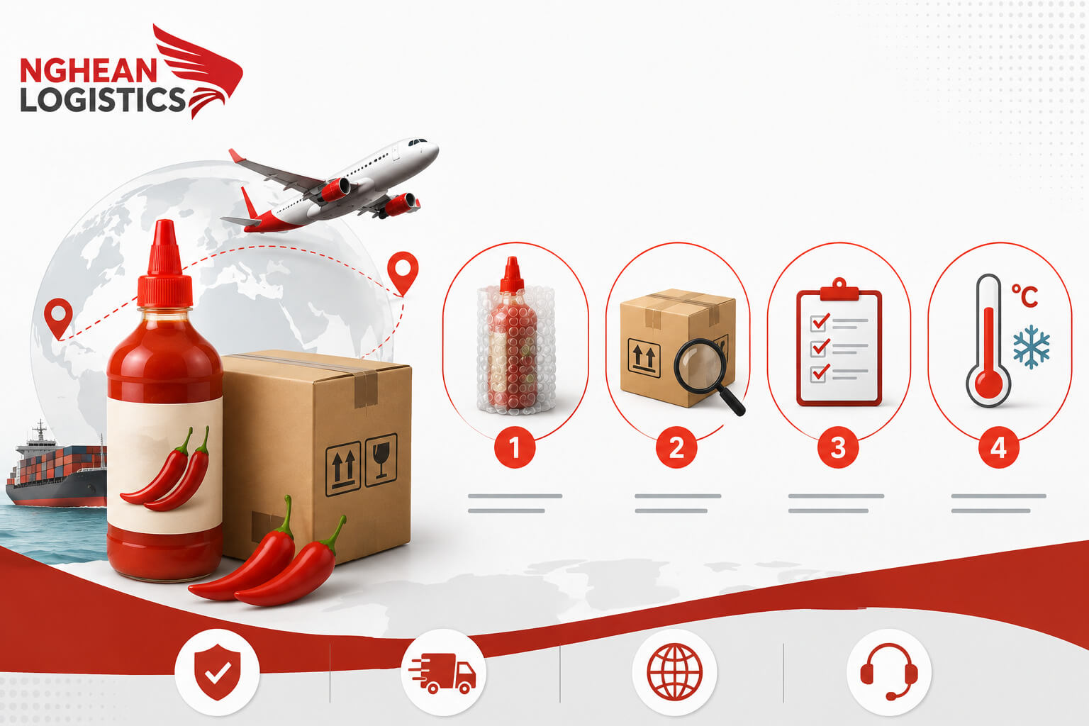 Gửi tương ớt đi nước ngoài: Những lưu ý khi vận chuyển Gửi tương ớt đi nước ngoài: Những lưu ý khi vận chuyển