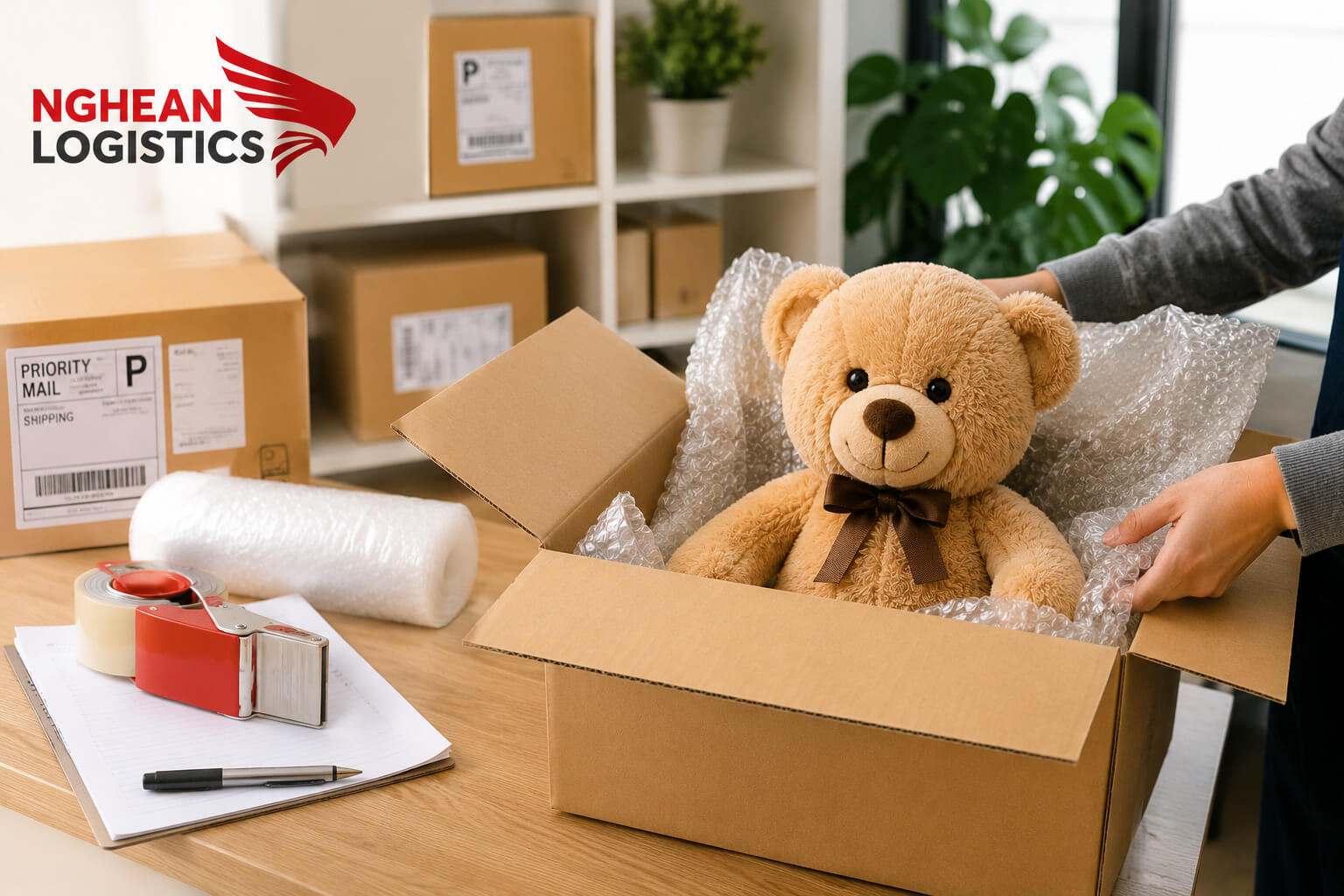 Gửi gấu bông đi Mỹ: Quy định và cách đóng gói
