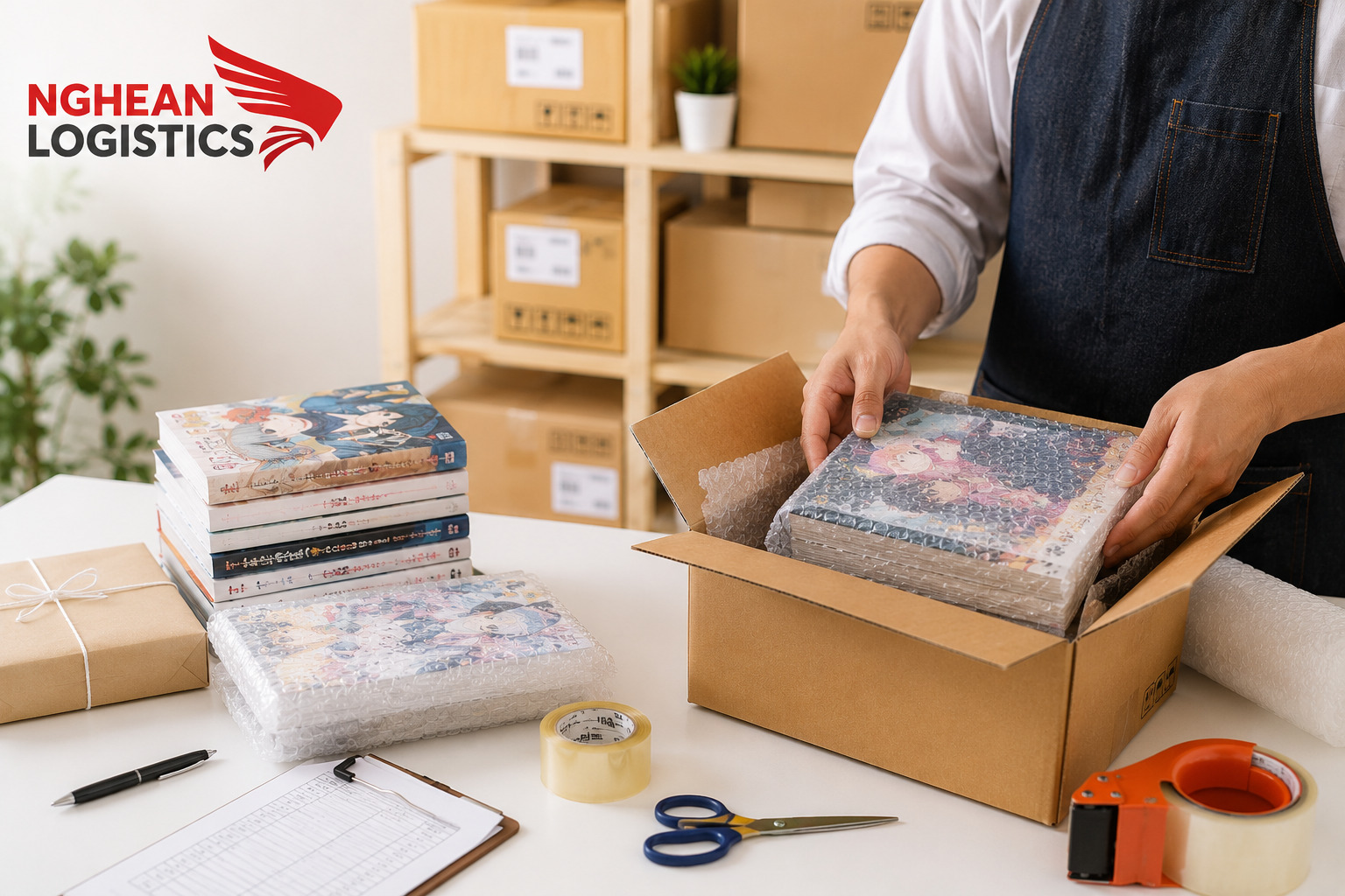 Gửi sách truyện đi Hàn Quốc: Quy trình vận chuyển Gửi sách truyện đi Hàn Quốc: Quy trình vận chuyển