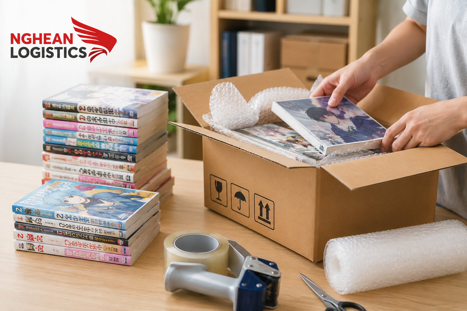 Gửi sách truyện đi Hàn Quốc: Quy trình vận chuyển Gửi sách truyện đi Hàn Quốc: Quy trình vận chuyển