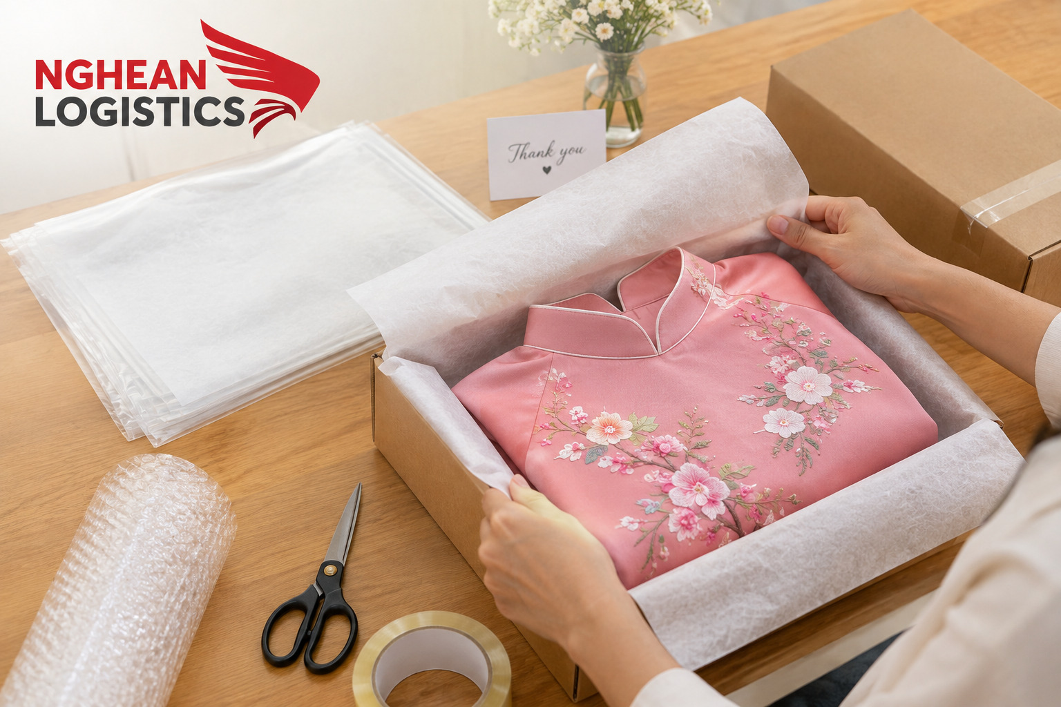 Gửi áo dài đi Mỹ: Hướng dẫn đóng gói và vận chuyển