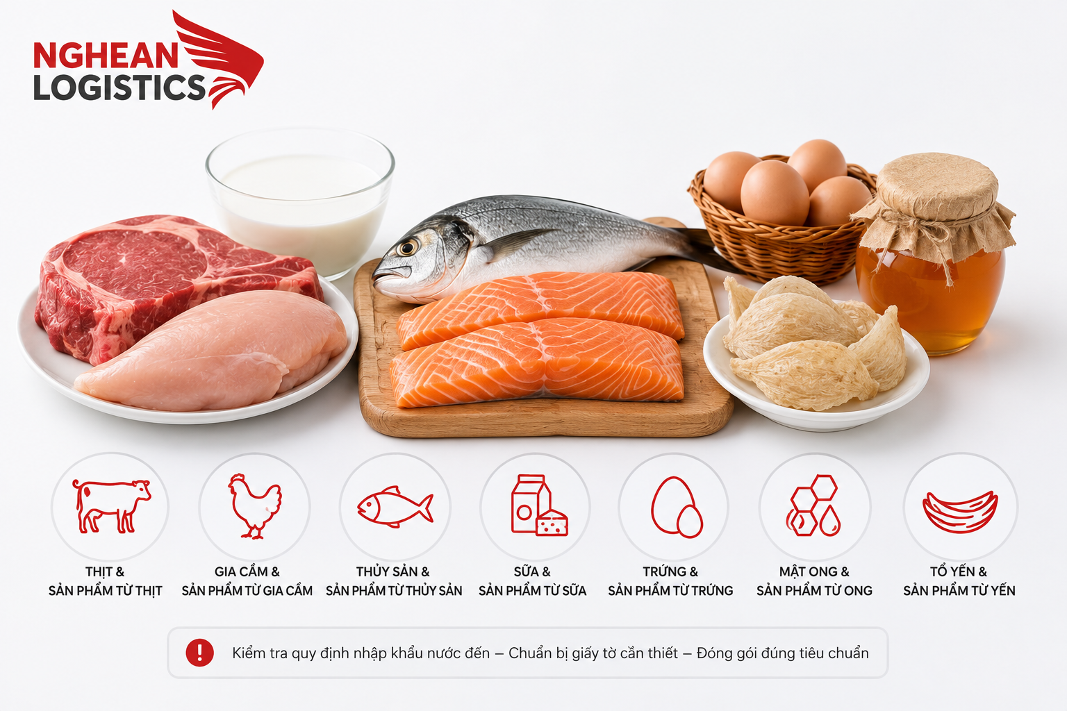 Hàng có nguồn gốc động vật cần lưu ý gì?