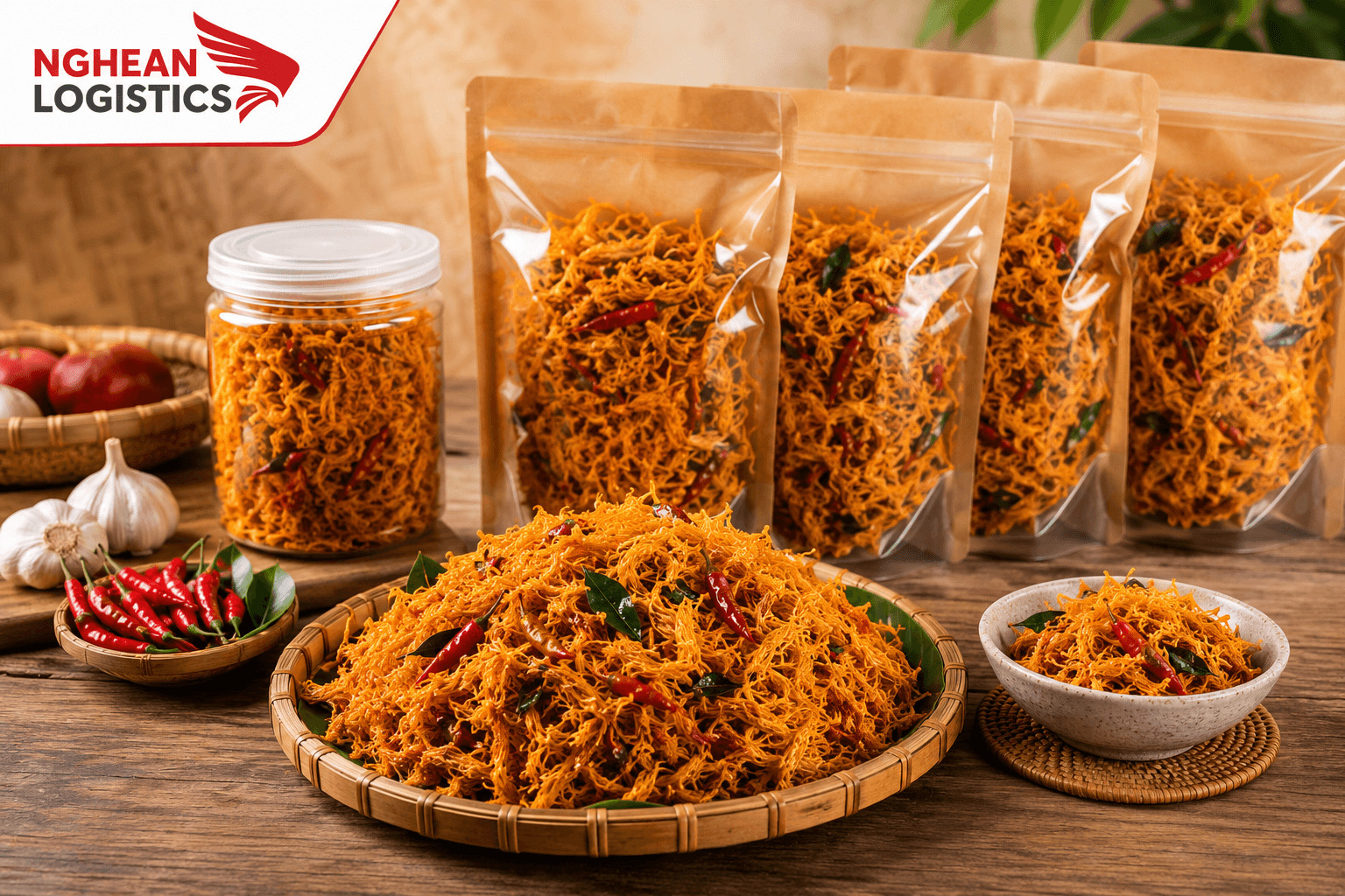 Gửi khô gà đi nước ngoài có được không?