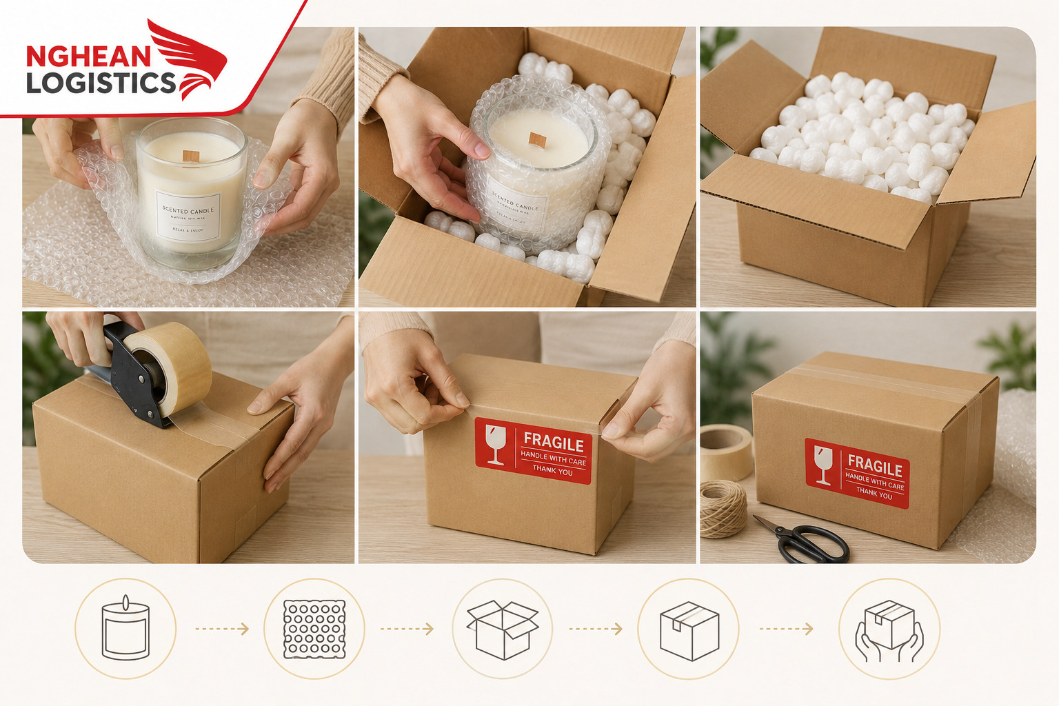 Gửi nến thơm đi nước ngoài cần lưu ý gì? Gửi nến thơm đi nước ngoài cần lưu ý gì?