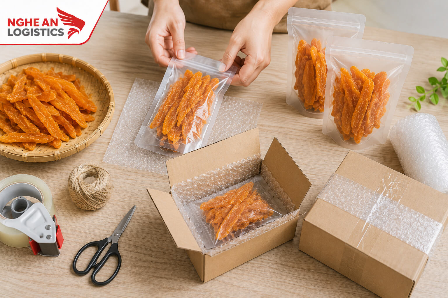 Gửi khoai lang sấy đi nước ngoài có khó không?