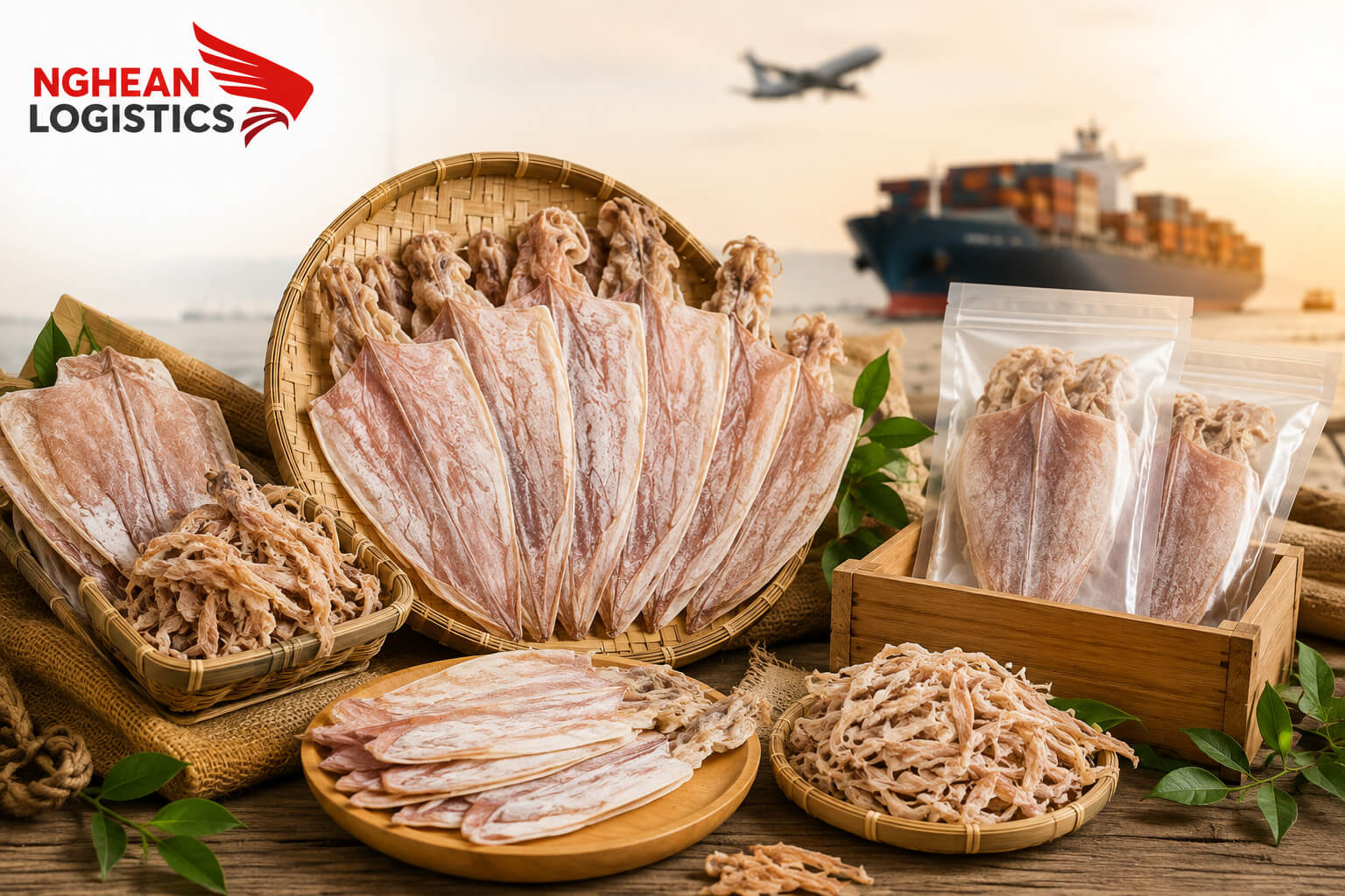 Gửi mực khô đi nước ngoài cần chuẩn bị những gì?