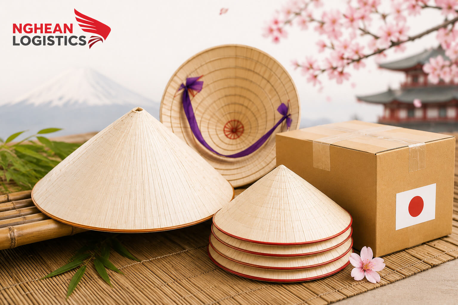 Gửi nón lá đi Nhật Bản: Cách đóng gói không bị hư hỏng