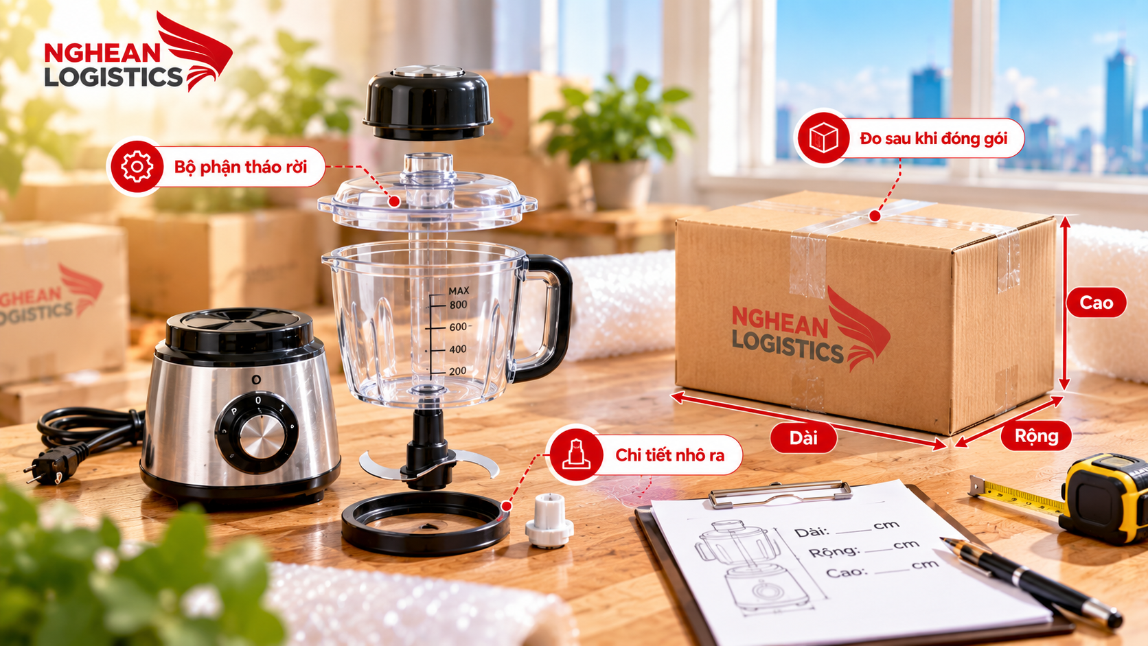 Gửi đồ gia dụng đi nước ngoài: Cần kiểm tra gì trước khi gửi?