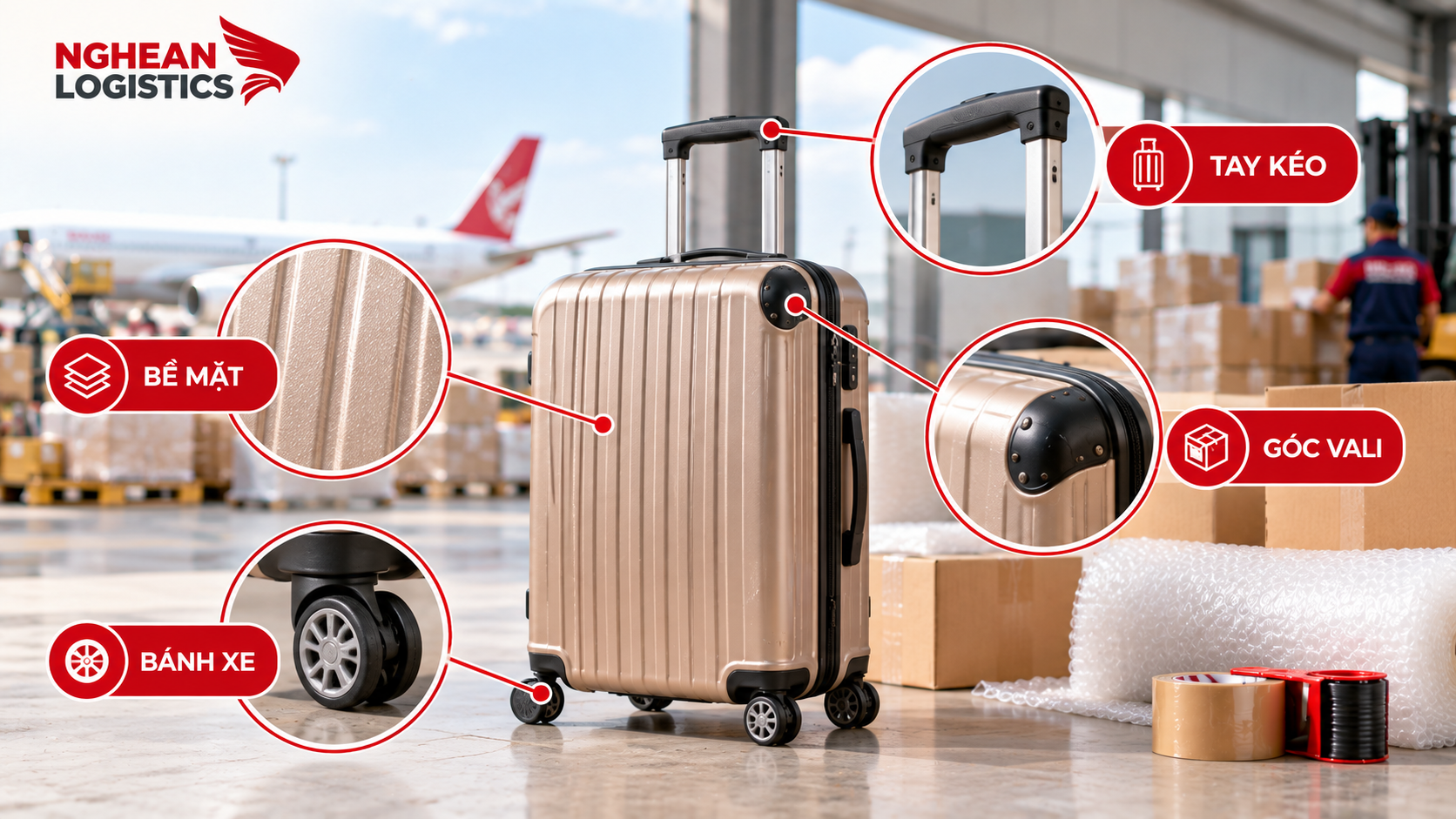 Gửi vali đi nước ngoài có cần bọc thêm thùng carton không?Gửi vali đi nước ngoài có cần bọc thêm thùng carton không? Gửi vali đi nước ngoài có cần bọc thêm thùng carton không?