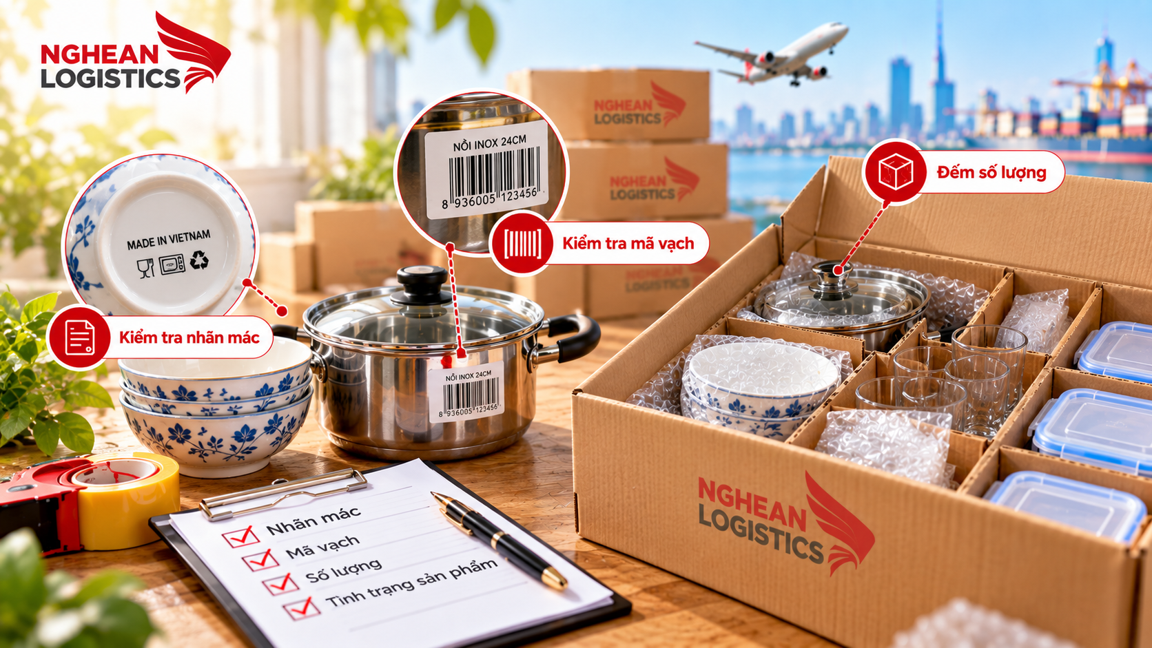 Gửi đồ gia dụng đi nước ngoài: Cần kiểm tra gì trước khi gửi?