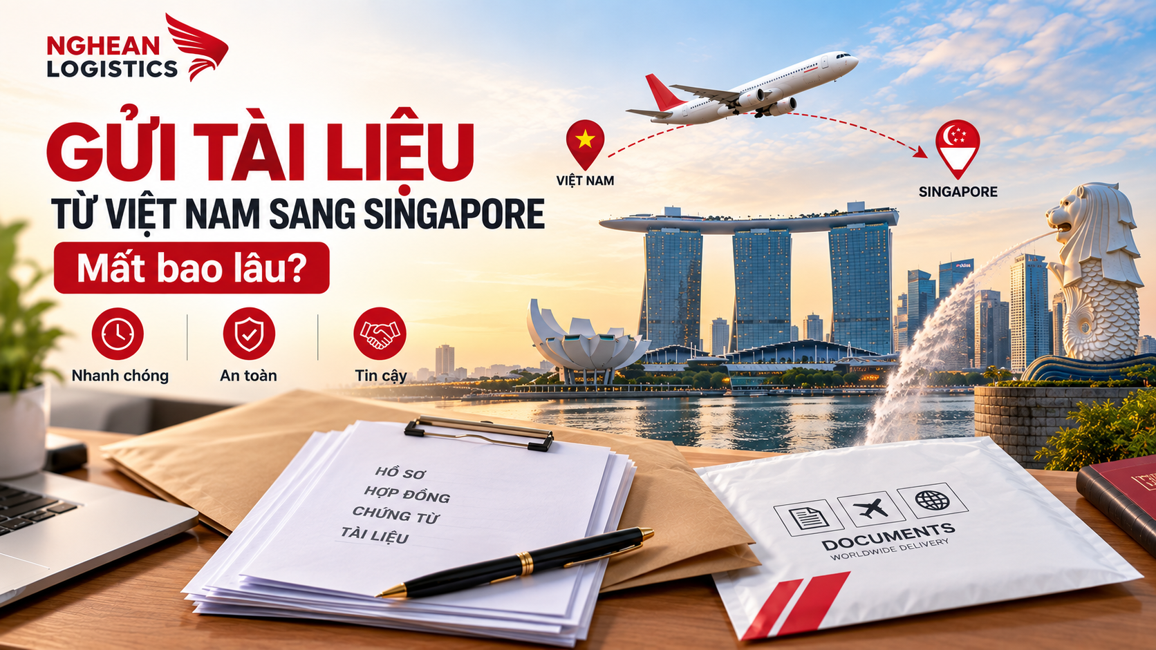 Gửi tài liệu từ Việt Nam sang Singapore mất bao lâu? Gửi tài liệu từ Việt Nam sang Singapore mất bao lâu?