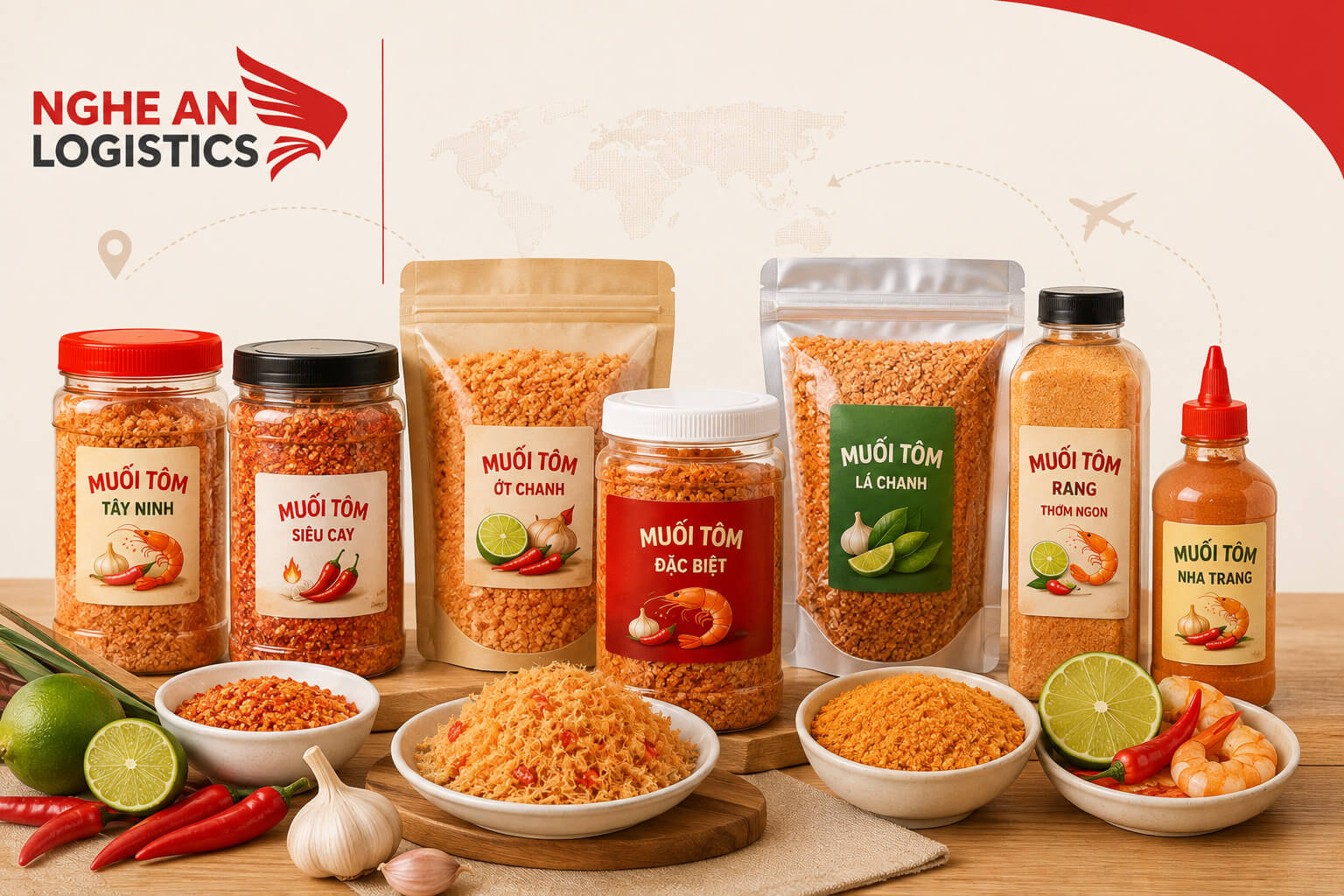 Gửi muối tôm đi nước ngoài cần lưu ý gì? Gửi muối tôm đi nước ngoài cần lưu ý gì?