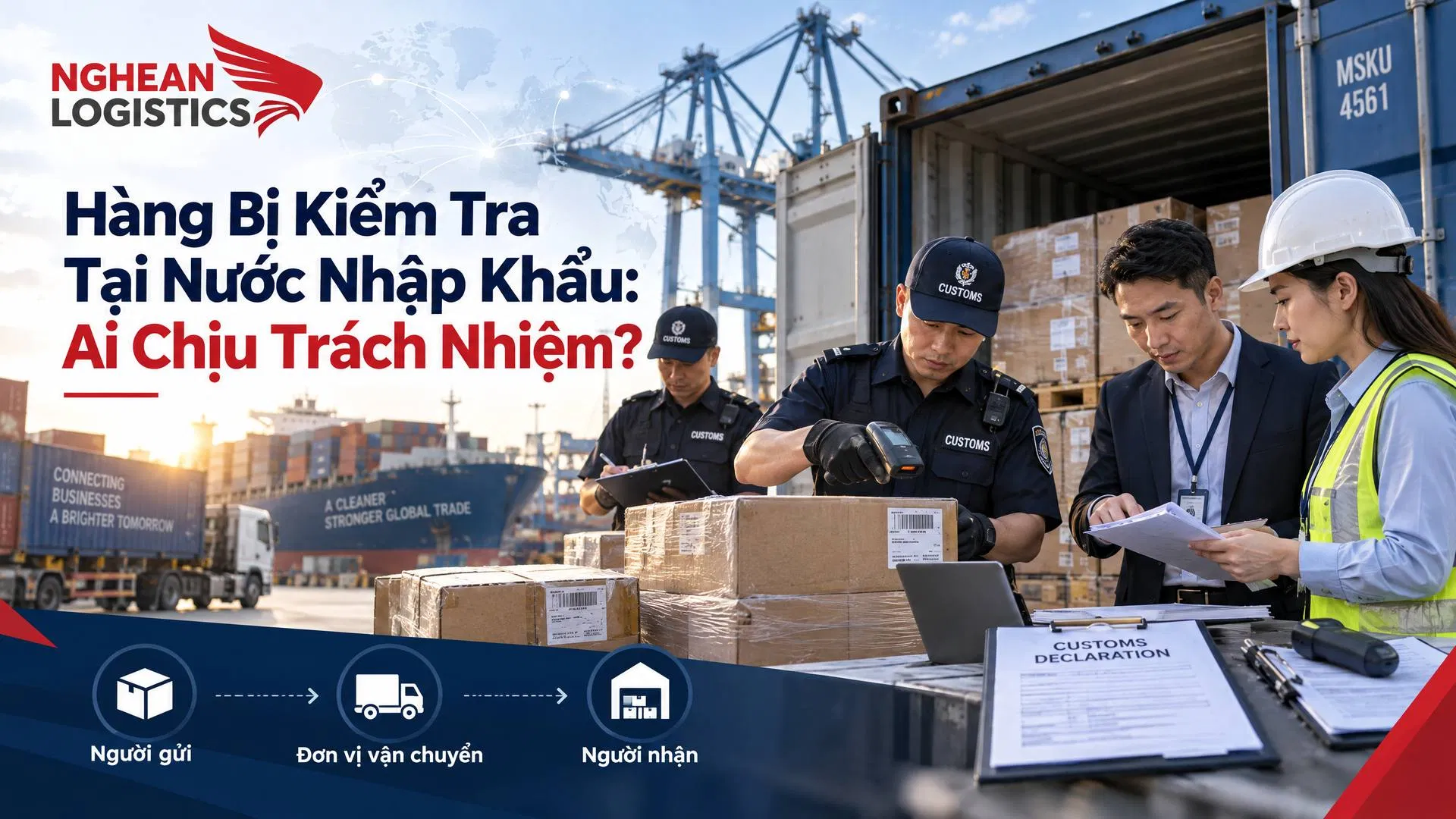Hàng bị kiểm tra tại nước nhập khẩu - NGHE AN LOGISTICS